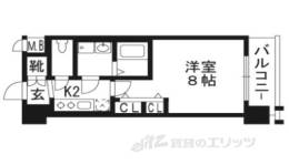 エステムコート京都西大路間取り図面