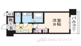 エステムコート京都西大路間取り図面