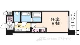 エステムコート京都西大路間取り図面