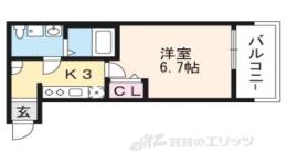 サンロイヤル深草間取り図面