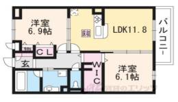 リーゾ北山間取り図面