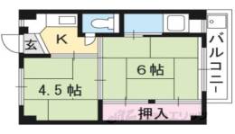 ビレッジハウス茨木２号棟間取り図面