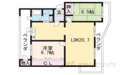 南円明寺ヶ丘団地12棟間取り図面