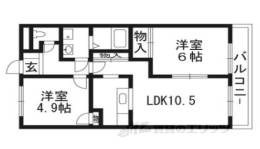 シャルマンハウス１間取り図面