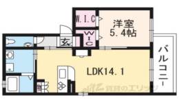 APPARTEMENT四季間取り図面