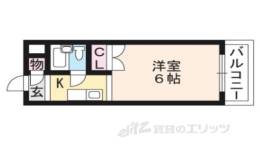 メゾン・ド・パヴィヨン208間取り図面