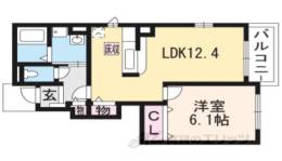 サンリット石部２間取り図面
