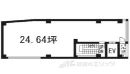 京都三条スクエアビル（旧ﾌｨﾙﾊﾟｰｸ三条西間取り図面