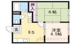 横山ハイツ間取り図面