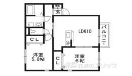 メル・ベイユA間取り図面