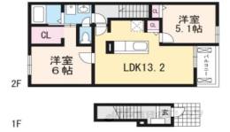 ＣＯＣＯ新城間取り図面
