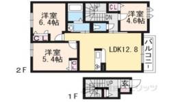 シャーメゾン園部間取り図面