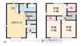 貸家間取り図面