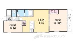 銀閣寺道レジデンス間取り図面