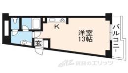 山科ハイツ間取り図面