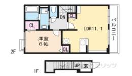 サニーハウスＨａｇｉｗａｒａ３間取り図面