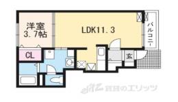 サニーハウスＨａｇｉｗａｒａ３間取り図面