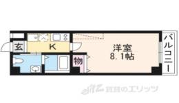 フラッティ大徳寺南間取り図面