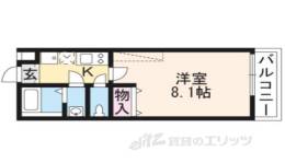 フラッティ大徳寺南間取り図面