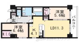 フェリシア御所南間取り図面