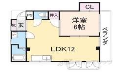 あらいぜきオークハイツ間取り図面
