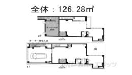 小坂町16-13五条壬生川店舗間取り図面