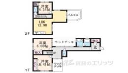 京洛苑間取り図面