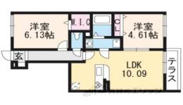 サザンクロス２番館間取り図面