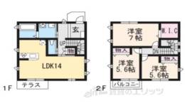 貸家間取り図面