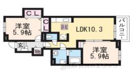 ベル・フィオーレ間取り図面