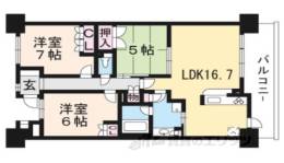 Ｂｒｉｌｌｉａ南草津駅前間取り図面