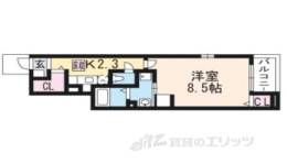 VILLA 朱雀間取り図面