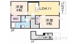 カーサ・ルーリオ２間取り図面