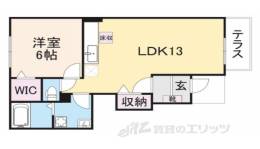 カーサ・ルーリオ２間取り図面