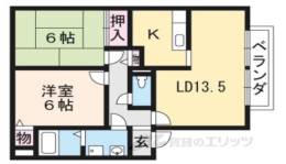 アルデア岸ノ上　ノルテ間取り図面