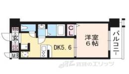 エステムコート京都西大路間取り図面