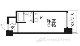 朝日プラザ高瀬川間取り図面