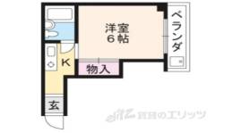 グリンピア西京極間取り図面