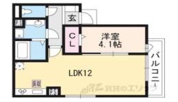 ウエストプレーヌ御陵間取り図面