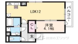 ウエストプレーヌ御陵間取り図面
