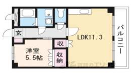 テンプルリバー２番館間取り図面