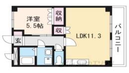テンプルリバー２番館間取り図面