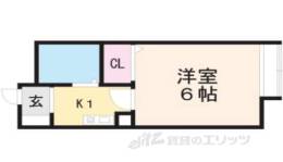 シャルール亀岡矢田間取り図面