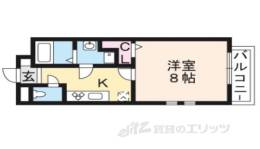 クレール洛南間取り図面