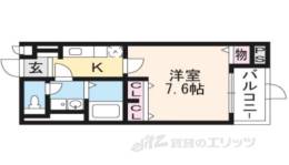 ルミエール長岡京間取り図面
