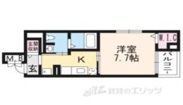 ルミエール長岡京間取り図面
