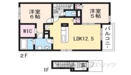 シーダーパル２間取り図面