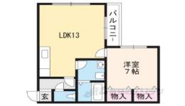 ピュアフラット１２間取り図面