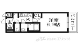 プレサンスTHE KYOTO華苑間取り図面