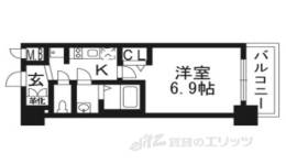 プレサンスTHE KYOTO華苑間取り図面